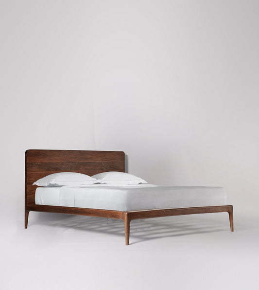 Nyhav Collection King and Queen Beds – Sleek, Minimalist Design with Superior Finishing Wooden Furniture