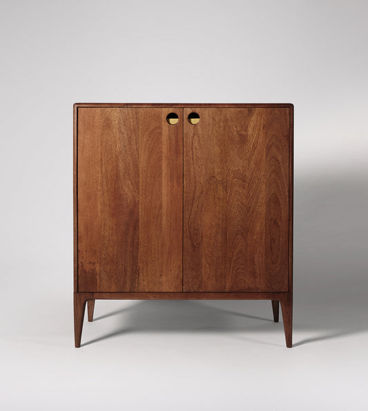 Nyhav Collection Two-Door Cabinet – Modern Storage with Sleek Lines Wooden Furniture ( Size : 80 x 45 x 90 CM )