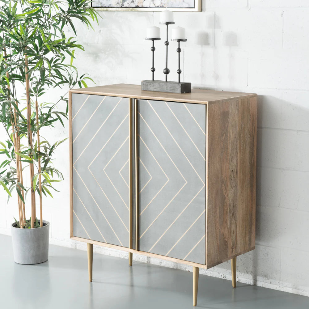 Lina Collection Two Door Bar Cabinet