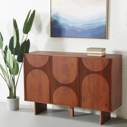 Rambo Sideboard – Contemporary Elegance in Solid Mango Wood Furniture